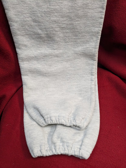 Jerzees Army Sweat Pants Classic Military Style Pants Gray XL Extra Large Used (cw- ea04-PET18)