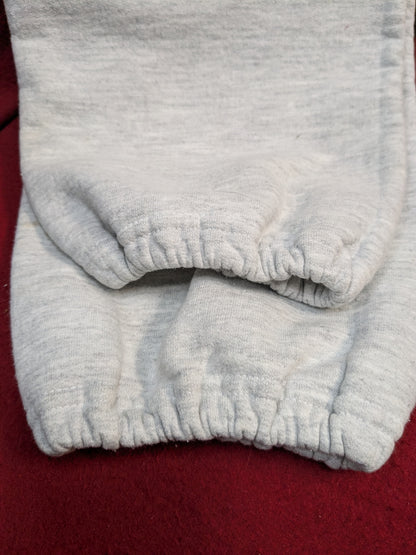 Jerzees Army Sweat Pants Classic Military Style Pants Gray XL Extra Large Used (cw- ea04-PET18)