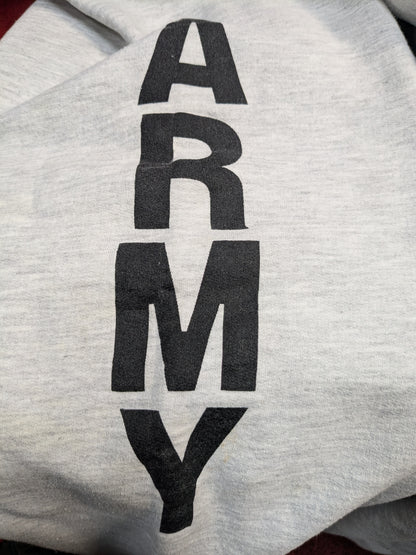 Jerzees Army Sweat Pants Classic Military Style Pants Gray XL Extra Large Used (cw- ea04-PET18)