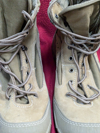 US Army Bates 9 R E03612A Deployment Mountain Combat Boots Excellent Condition (39cr- cb12-PET32)