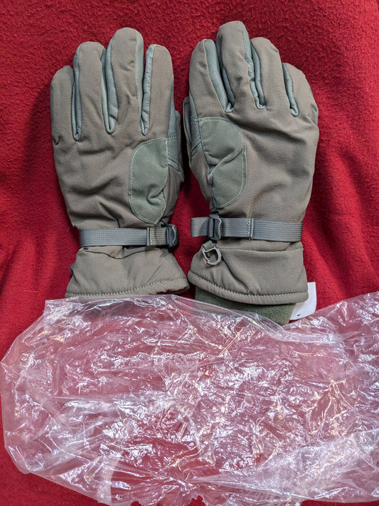 NWT US Army Men's XL Extra Large Intermediate Cold/Wet Weather Gloves (cb02-PET83)