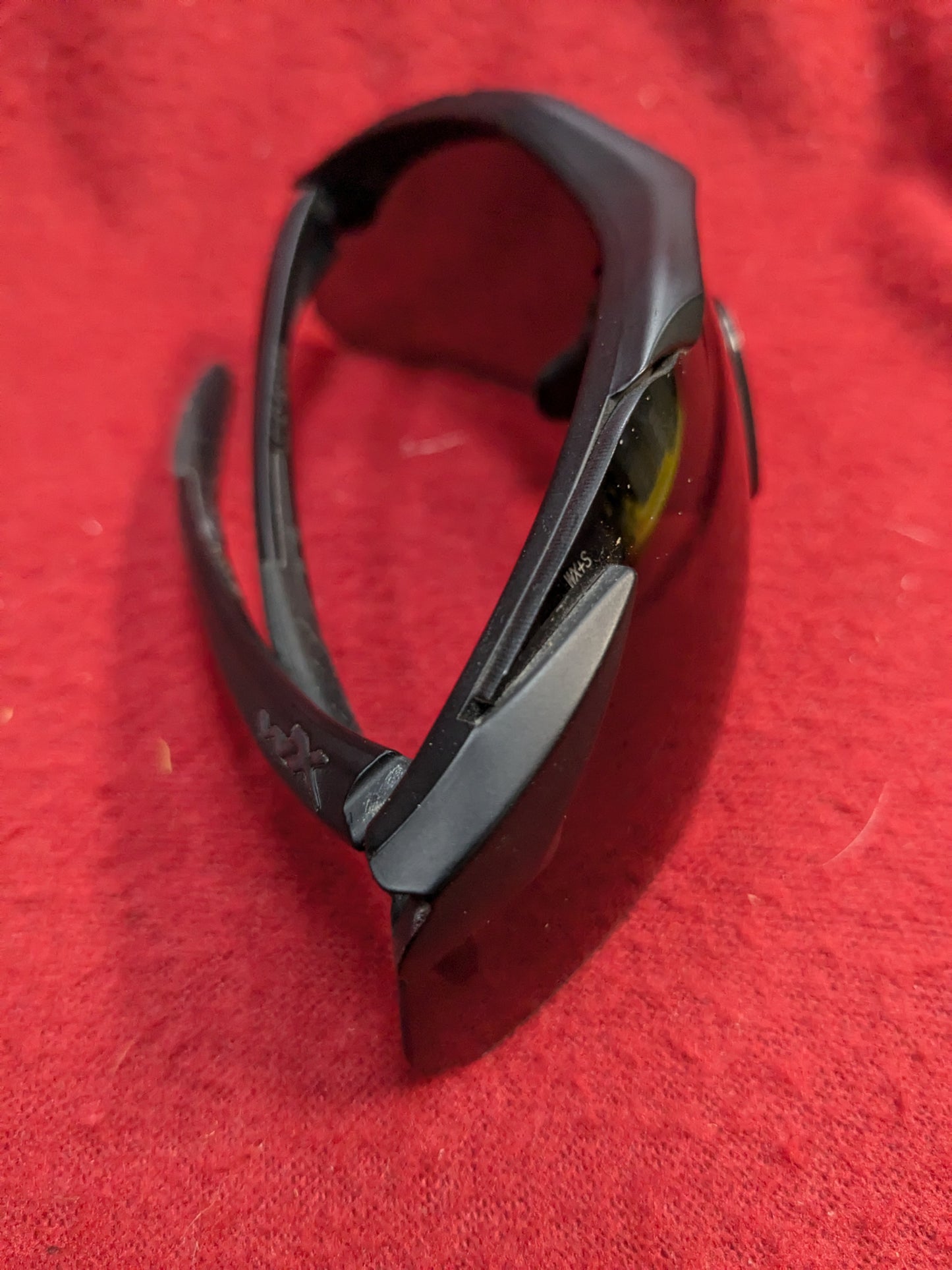 USGI Wiley X Vapor Ballistic APEL Eye Protection APEL Clear/Dark Used (cl-PET96)