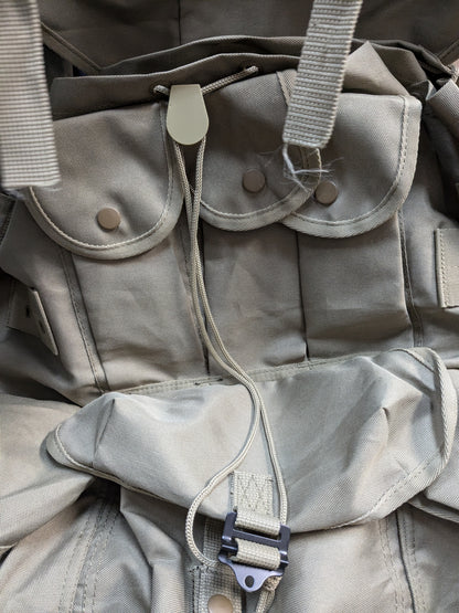 Large Alice Type Rucksack Bag Khaki W/ Kidney Belt (BB02-PET103)