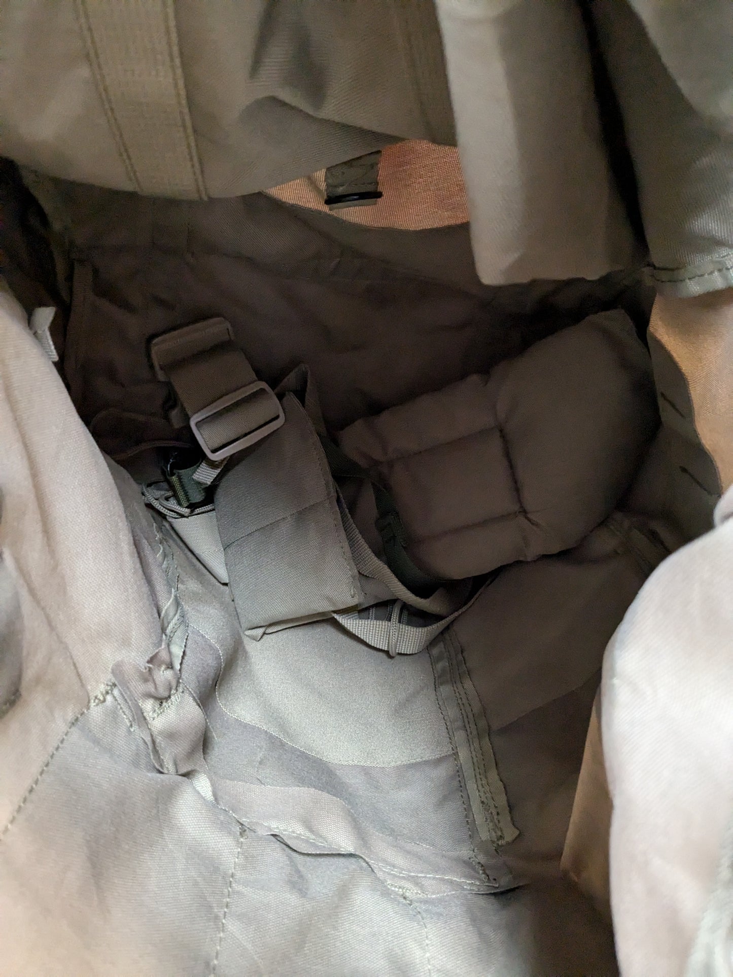 Large Alice Type Rucksack Bag Khaki W/ Kidney Belt (BB02-PET103)