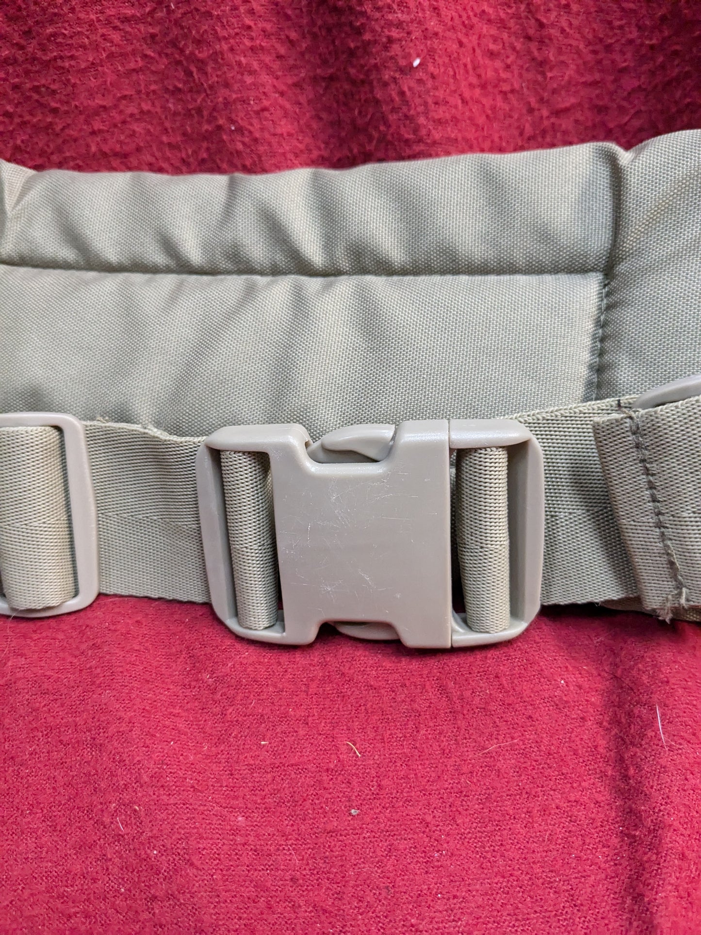 Large Alice Type Rucksack Bag Khaki W/ Kidney Belt (BB02-PET103)