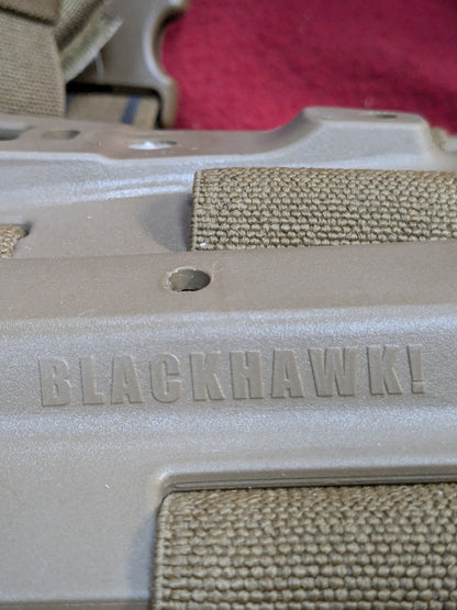 Blackhawk Tactical Drop Leg Holster Platform Used (FB11-PET113)