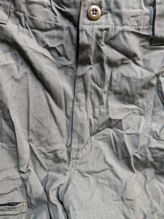 Military 2-Piece Flight suit Bottoms Only Sage Green Large Good Condition (PET136)