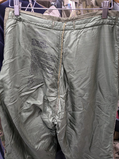 1955 Small Regular M-1951 Arctic Liner Pants Trousers (da02-25jan20)