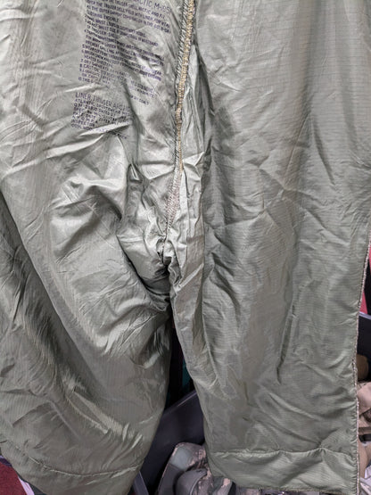 1955 Small Regular M-1951 Arctic Liner Pants Trousers (da02-25jan20)