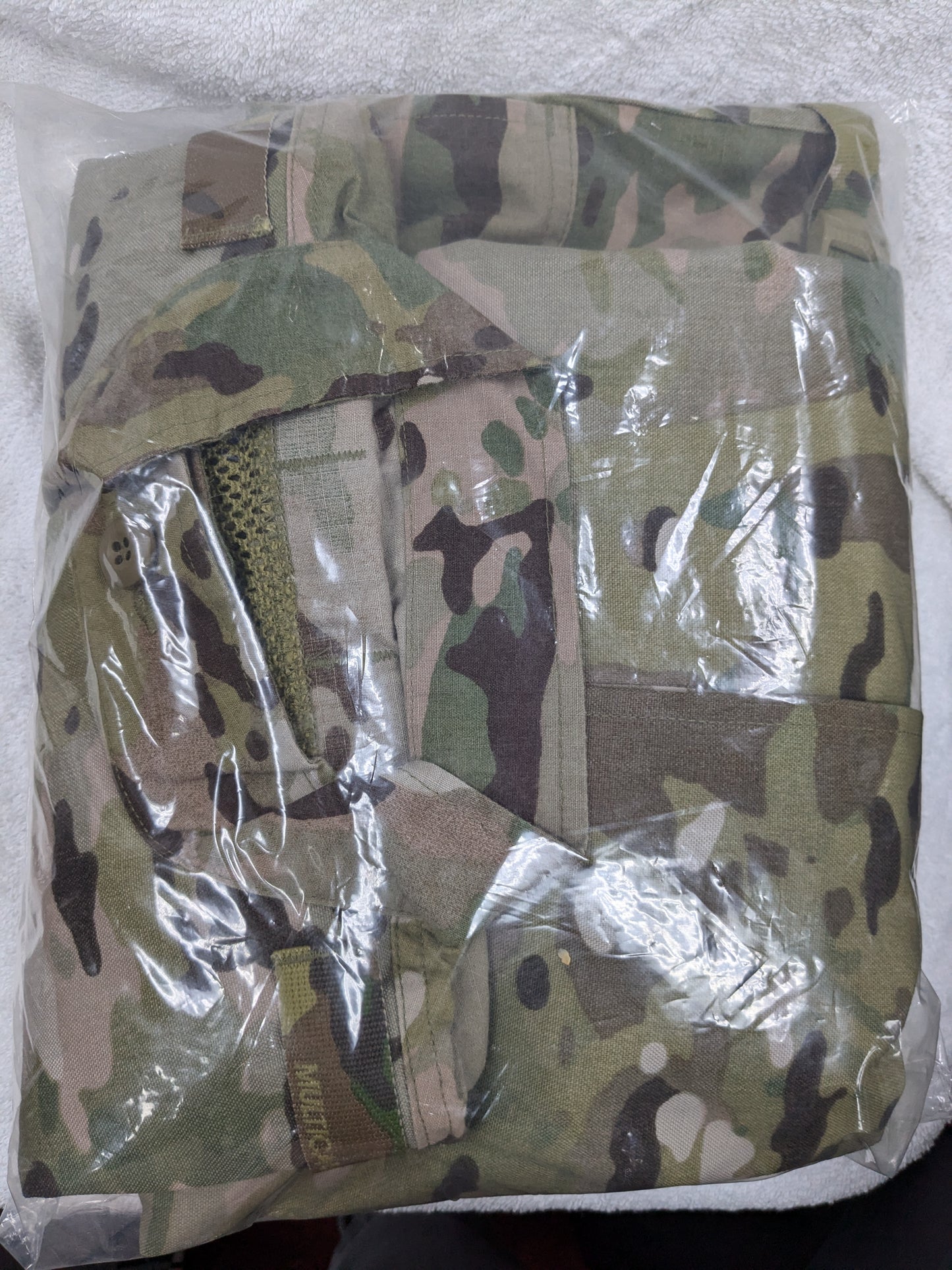 NEW - CRYE Ghillie Coat Top Large Regular APR-GC4-02-LGR OCP (da03 db07-25FEB23)