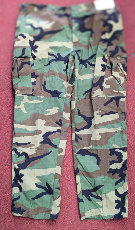 USGI X-Large Regular BDU Woodland Camouflage Tactical Pants Trousers (db08-25jan33)