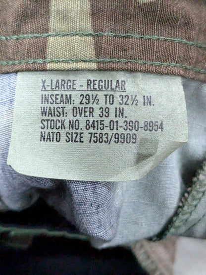 USGI X-Large Regular BDU Woodland Camouflage Tactical Pants Trousers (db08-25jan33)