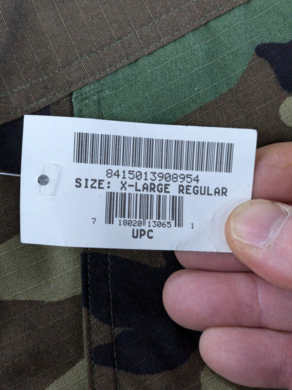 USGI X-Large Regular BDU Woodland Camouflage Tactical Pants Trousers (db08-25jan32)
