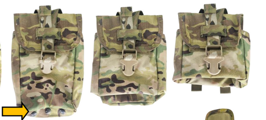 NOS Omega Adjustable Height General Purpose Pouch Multicam OCP SO Tech Tactical (da06-25feb12)