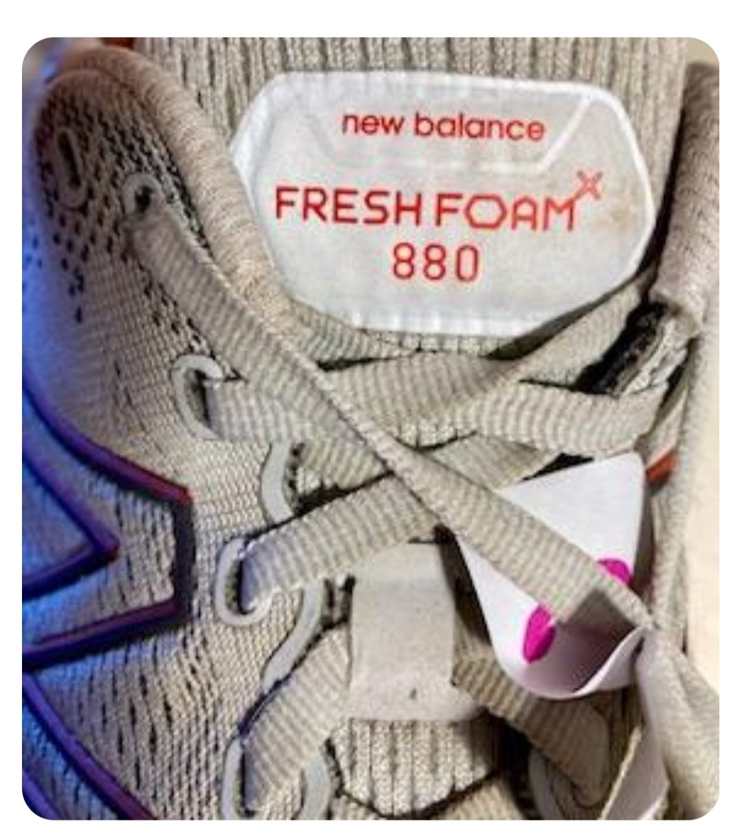 USED NEW BALANCE Fresh Foam 880 10.5 Men's Running Shoes (12g 39cr- cb12-C1)