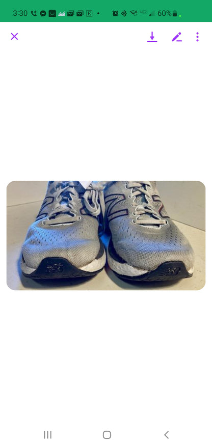 USED NEW BALANCE Fresh Foam 880 10.5 Men's Running Shoes (12g 39cr- cb12-C1)