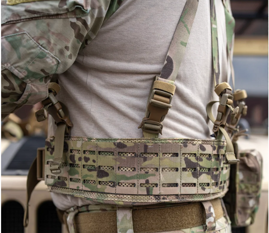 NOS SO Tech Tactical Jungle Belt w/ S/M Shoulder Harness Multicam OCP (da05-25feb08)