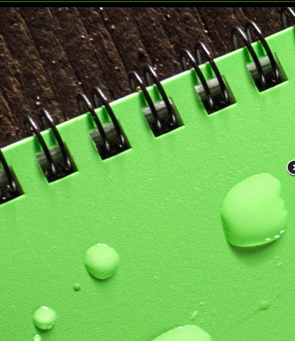 935HV 3x5 Hi-Vis Green Top Spiral Pocket Rite in the Rain Notebook 3" x 5" (HV935)