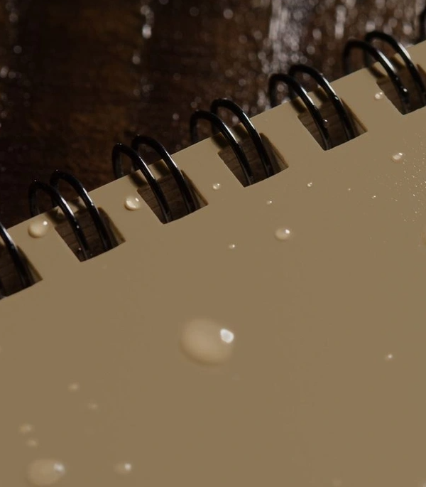 946T 4x6 Brown Top Spiral Pocket Rite in the Rain Notebook 4" x 6" (946t)