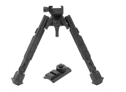 UTG® Recon 360® TL Bipod, 6.6"-9.1" Center Height, Picatinny (TL-BP01-B)