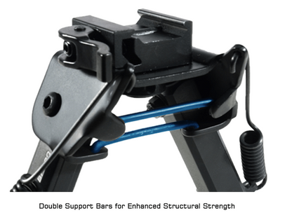 UTG® Super Duty Bipod, Quick Detach, 6.0"- 8.5" Center Height (TL-BP98Q)