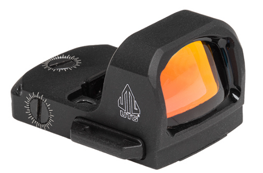 UTG OP3 Micro SL, Red 4.0 MOA Single Dot, Side Loading, for Docter Footprint (OP-RDM20CT