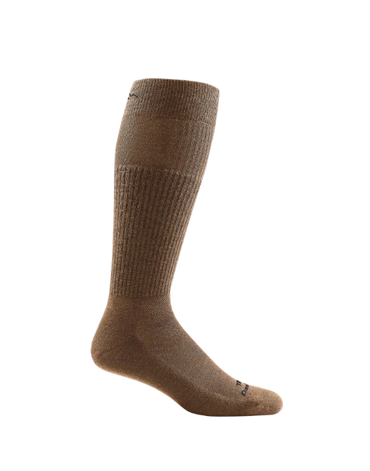 T3005 Medium Coyote Brown Mid-calf Lightweight Cushion Tactical Socks
