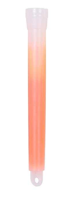 Orange 6" Chemlight Glow in the Dark Chem Lightstick (712)