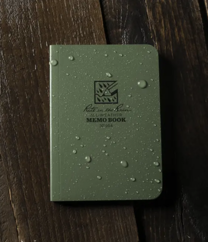 954 3x5 OD Memo Book Side Perfect Bound Rite in the Rain Notebook 3 1/8" x 5" (954)