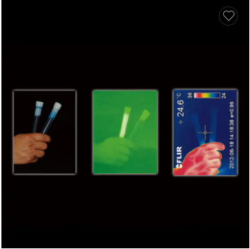 IR Infrared 6" Chemlight Glow in the Dark Chem Lightstick (gtt)