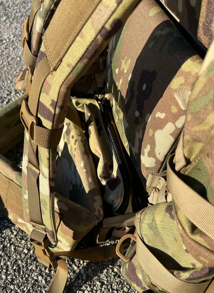 PROUT - CUSTOM Molle Conversion Large Ruck Alice Malice Pack Frame Shoulder Kidney COMPLETE