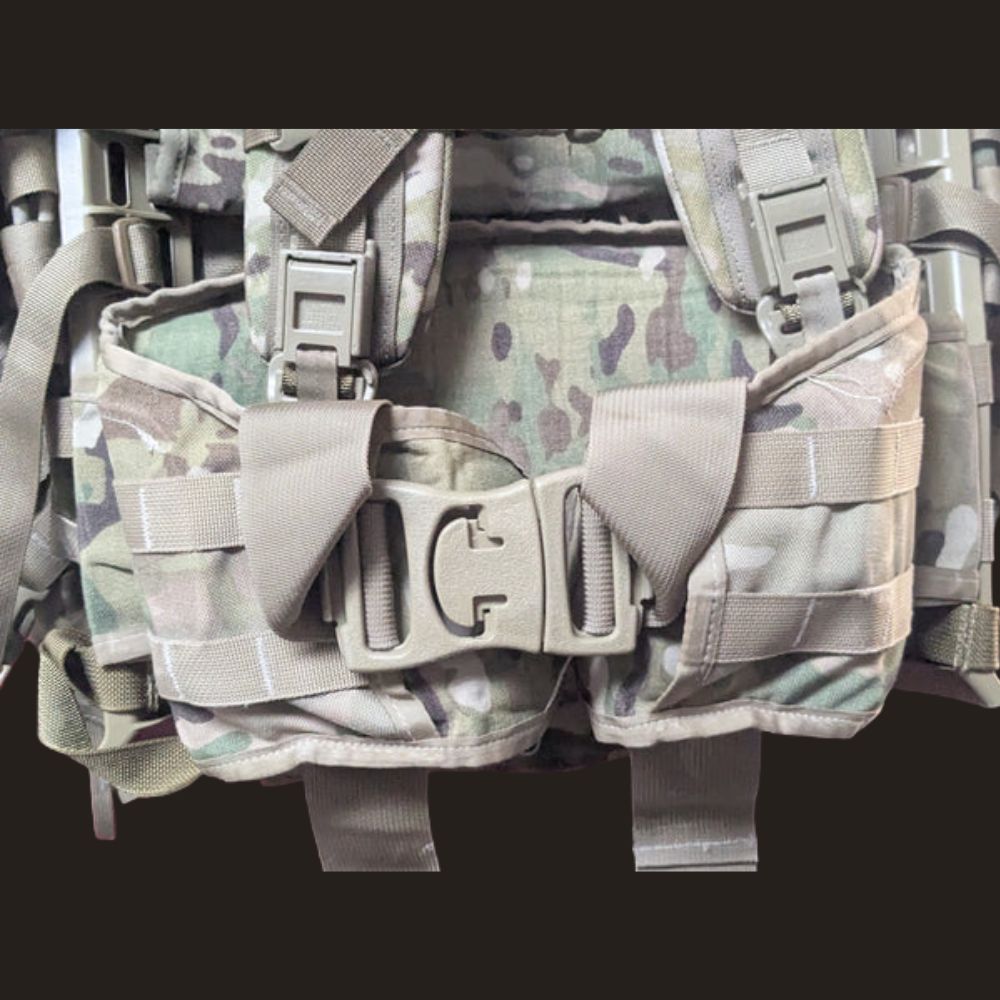 v.12 "Ranger Ready' OCP Large Molle II Ruck w/ The Gibson Configuration w/ Name Tape & Cat Eyes (V12 2026-03)
