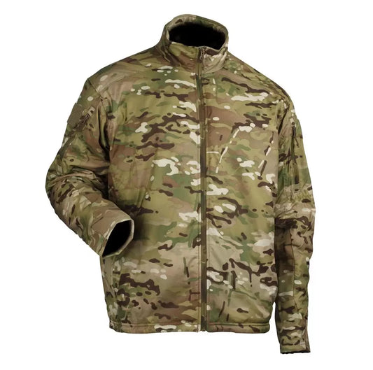 Wild Things Tactical Jacket Large Mens Multicam Long Sleeve 50021 Primaloft USA Good Condition (ec13-PET128)