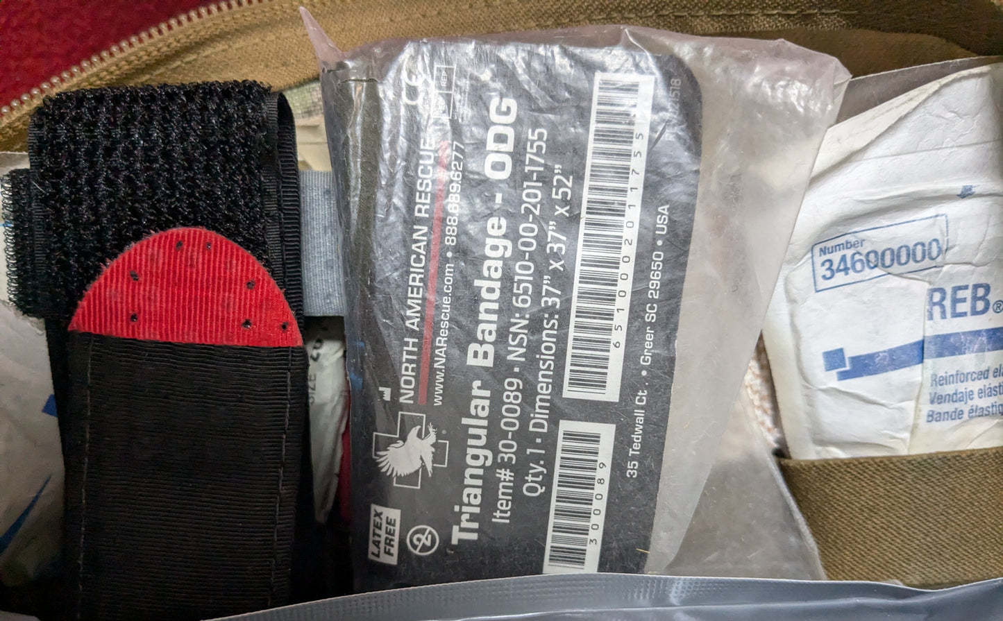 MOJO Medical First Aid Kit Multicam Pouch (ab02-25APR73)