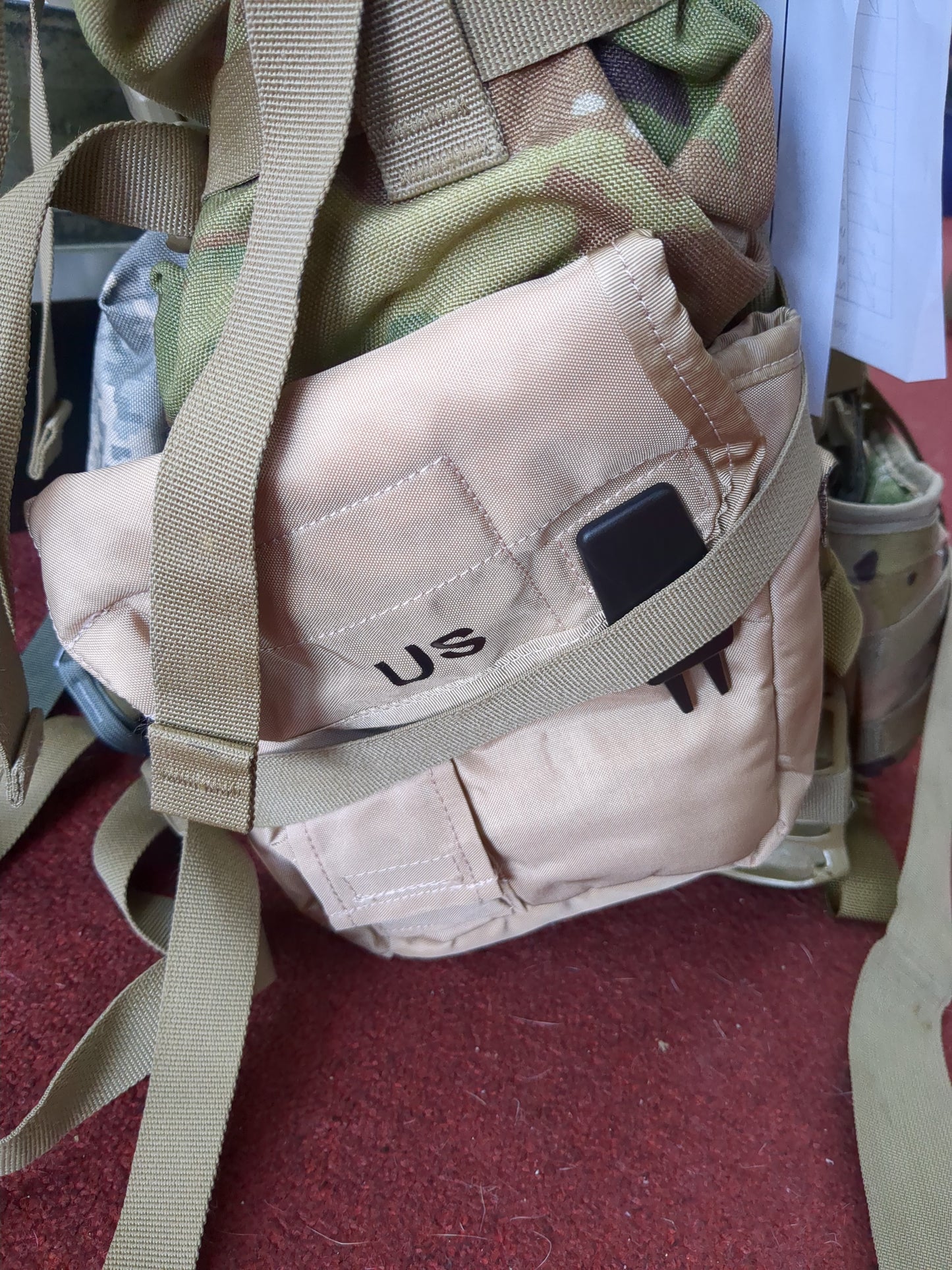 Frost MAIL-IN - v.12 "Ranger Ready" OCP Large Molle II Ruck w/ The Gibson Configuration w/ Name Tape & Cat Eyes (V12 2026-03)