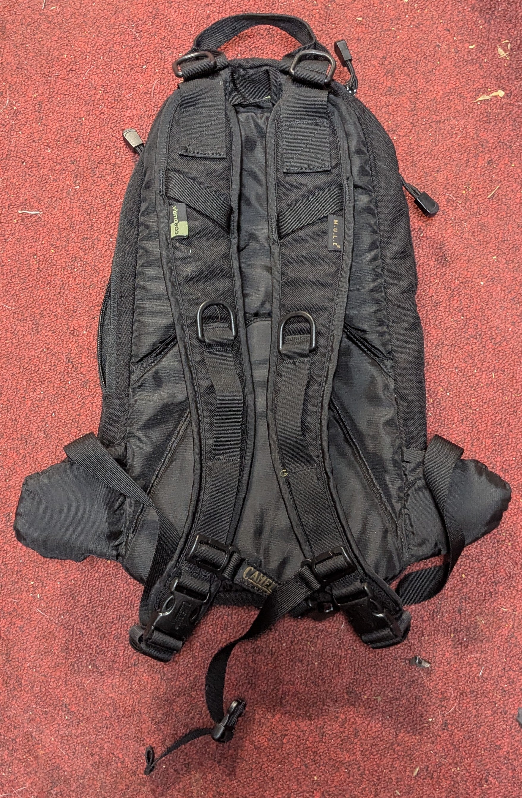 camelbak maximum gear Camelbak MULE Maximum Gear Hydration Pack Backpack MOLLE Black (DA6-25 – Gibsons Tactical Tavern