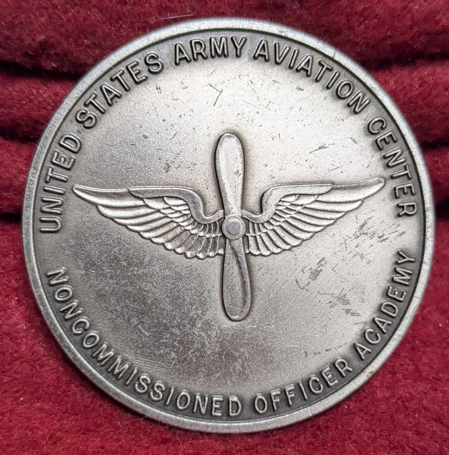 Challenge Coin US Army Aviation Center NCO Academy CSM (chcc-25APR160)