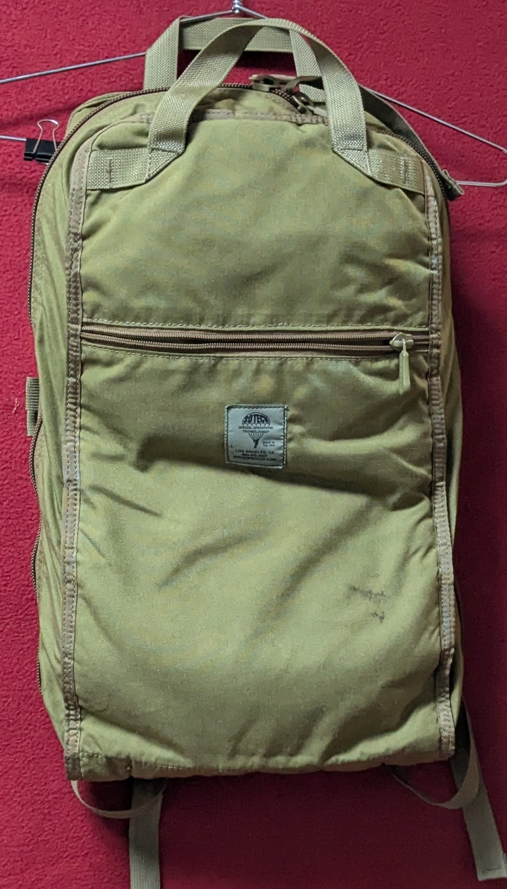 S.O. Tech Tactical Modular Medical Pack, Medium Coyote (DB9-25Oct31)