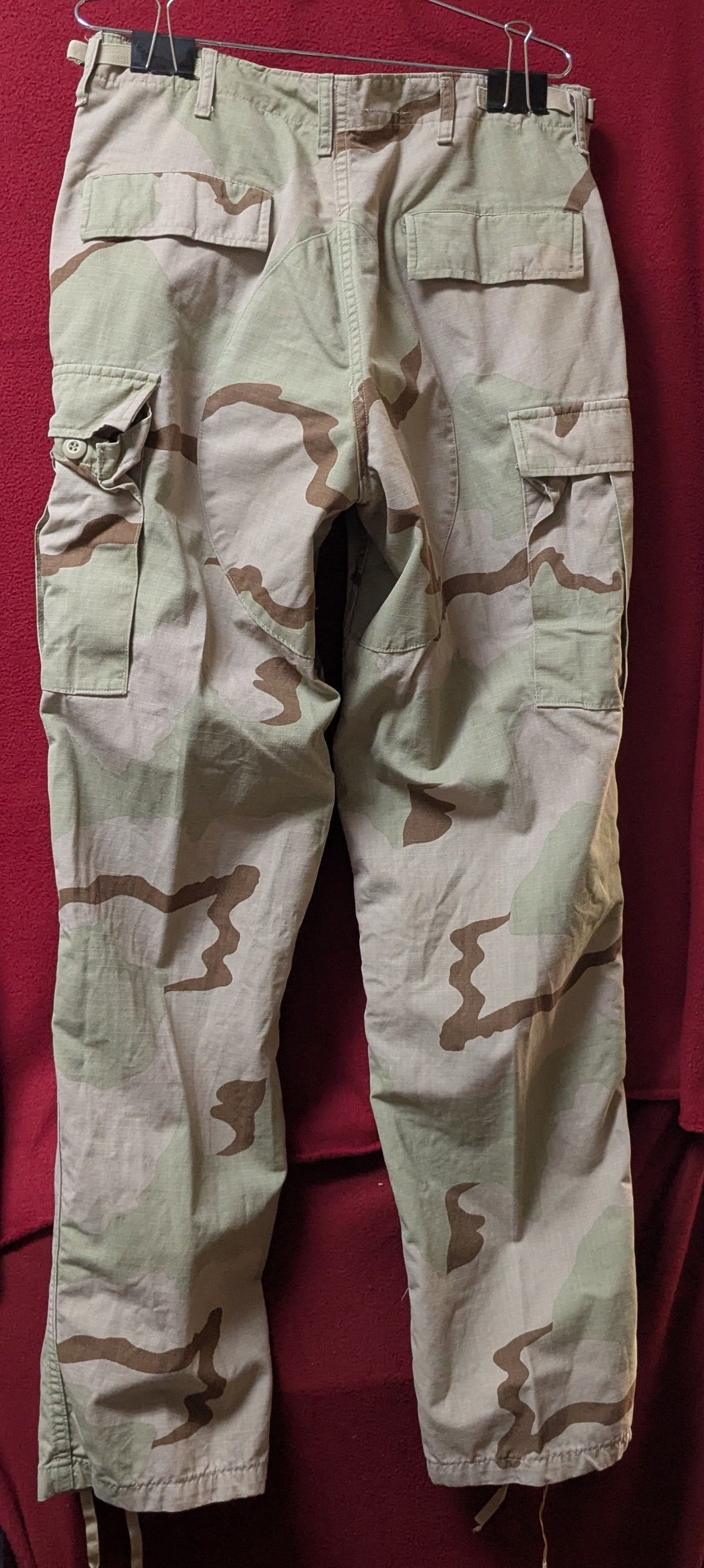 Vintage USGI Desert Camo DCU Pants M/XL Medium X-Long (DC5-26Mar61)