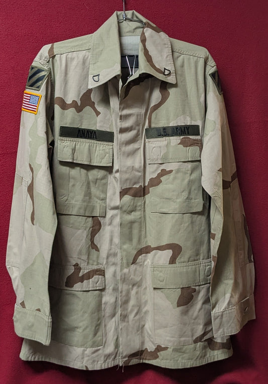 Vintage USGI Desert Camo DCU Top Coat L/R Large Regular (DC5-26Mar64)