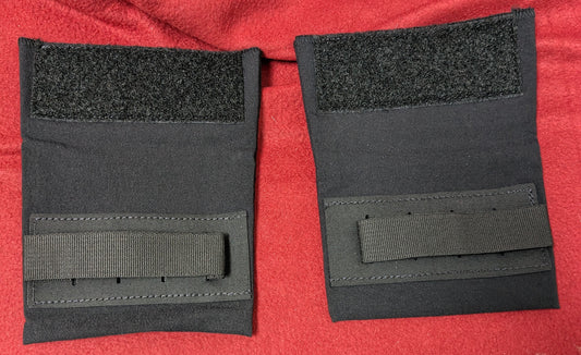 Spiritus Systems side armor bag caps Large - Black (CA03-25MAR40)