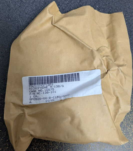 NWT M138/G Microphone (DC8-25Sep15)