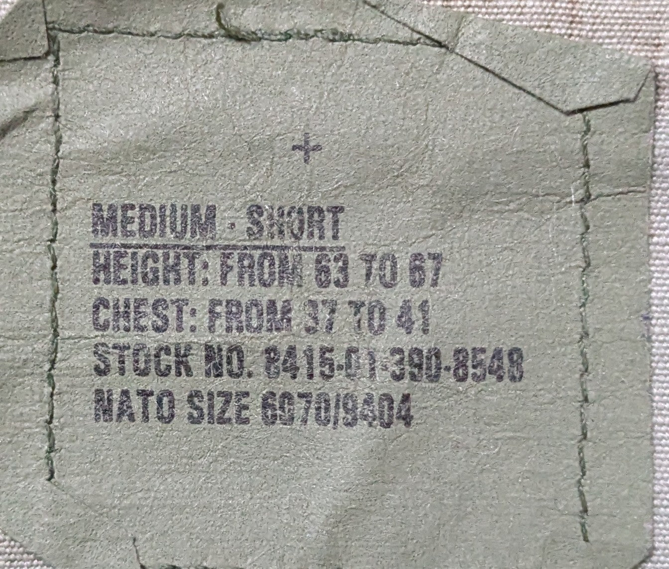 Vintage USGI Woodland Camouflage Pattern BDU Medium Short  (DC5-26Mar49)