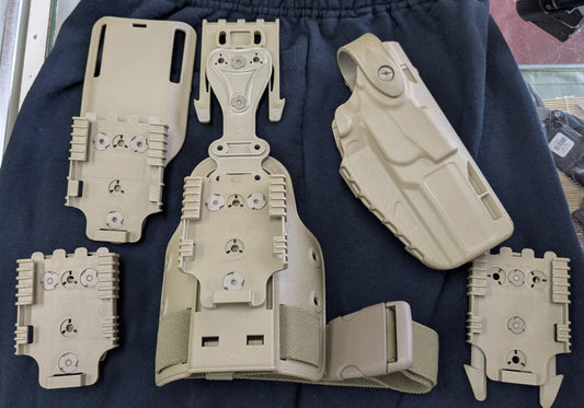 Safariland MHHC Military Kit w/Drop Leg Level 3 Sig Sauer M17/P320 250 Holster (ab06-M17C)