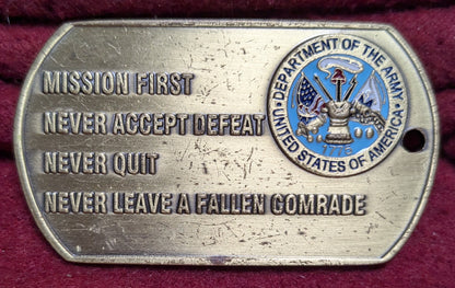 Challenge Coin Presented by General Dick Cody for Excellence Vice Chief of Staff (chcc-25APR182)