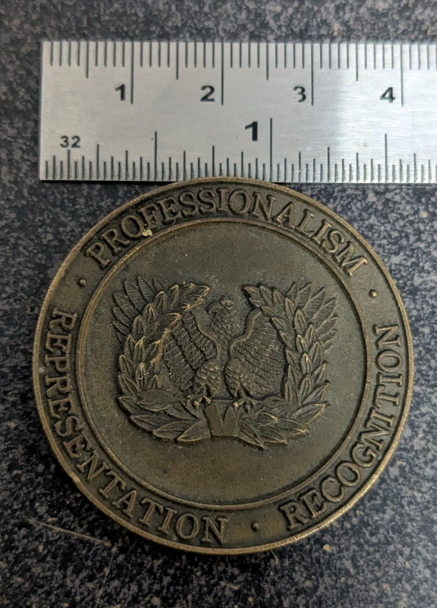 Challenge Coin United States Army Warrant Officer Association Chapter 287 USAWOA (26Jul06)