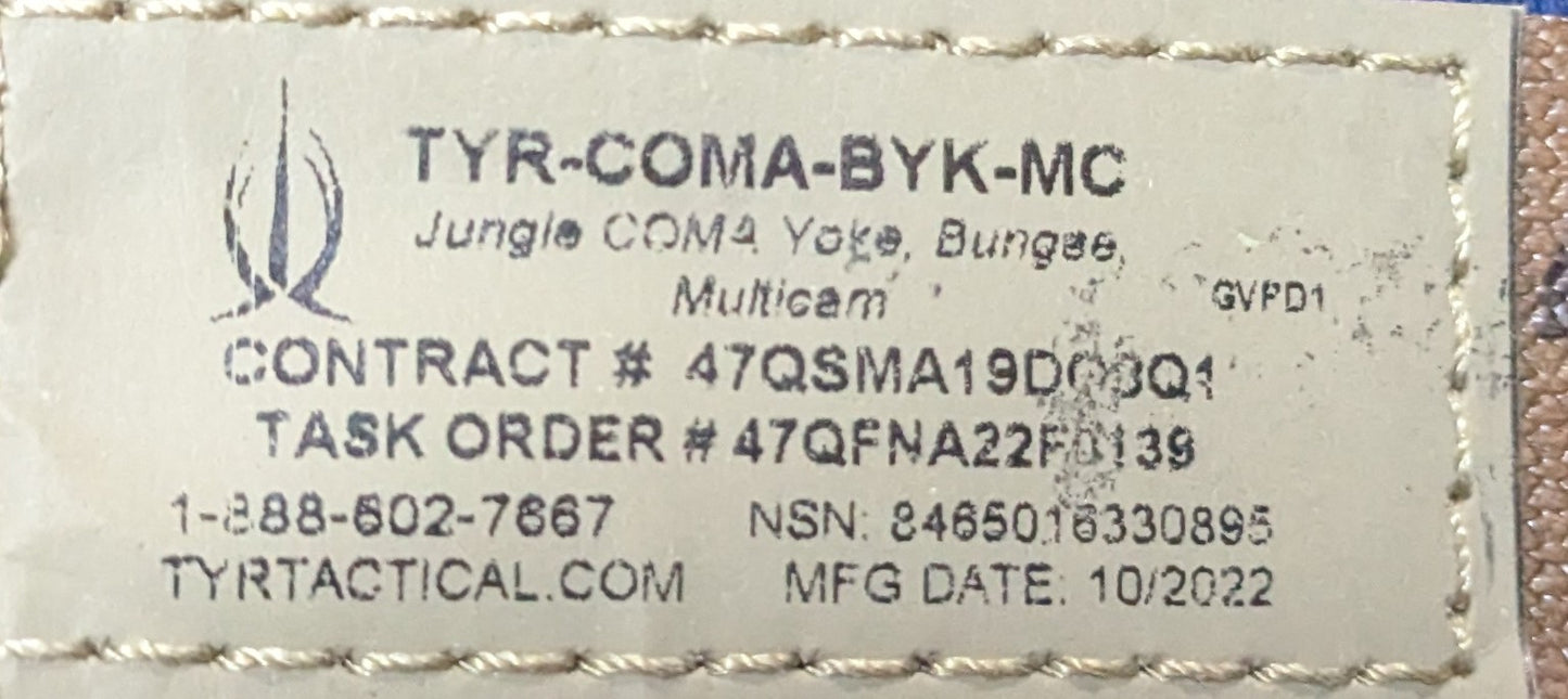 Tyr Tactical Jungle COMA Yoke TYR-COMA-BYK-MC OCP Multicam (FA3-26Jan61)