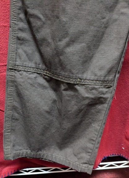 NWT Wrangler Riggs Workwear Ripstop Ranger Relaxed Fit Dark Brown (CA13-25APR19)