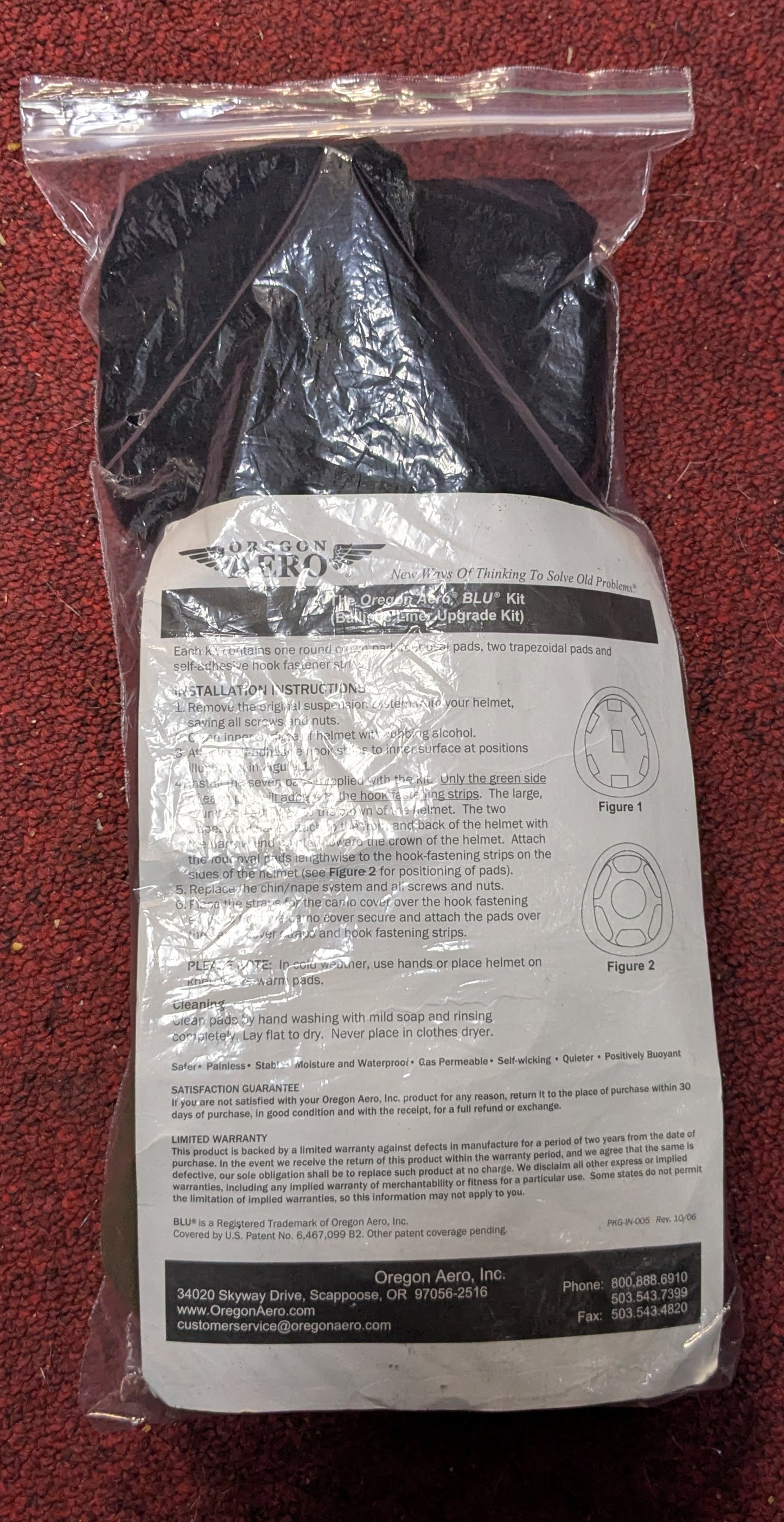 NWT Oregon Aero Blu Kit Ballistic Liner Upgrade Kit (AA05-26May32)