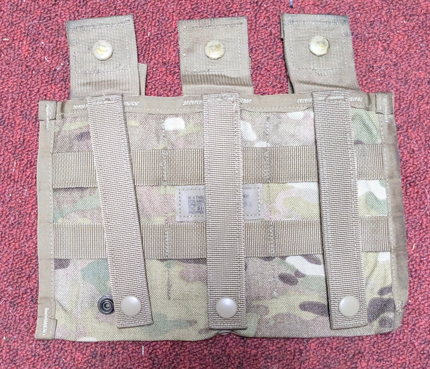 Molle II Triple Magazine Pocket OCP Multicam (CA5-26Apr73)